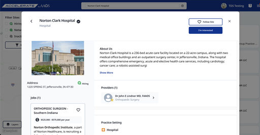 AAOS ACCELERATE Job Postings